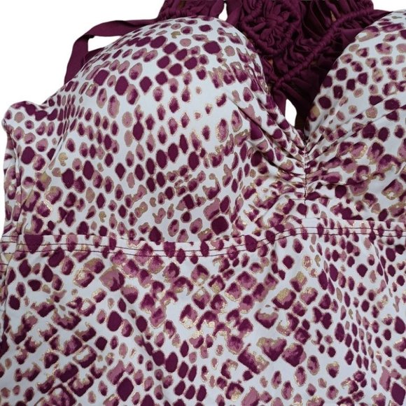 AMBRIELLE Strappy Swim Top Medium - Picture 2 of 7